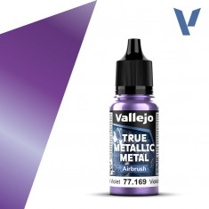 True Metallic Metal Base Colour for Airbrush - Celestial Violet (18ml)