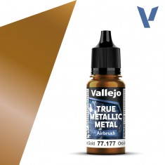 True Metallic Metal Base Colour for Airbrush - Arcane Gold (18ml)