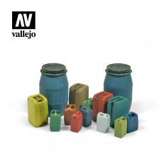 1/35 Assorted Modern Plastic Drums #2 (14pcs)