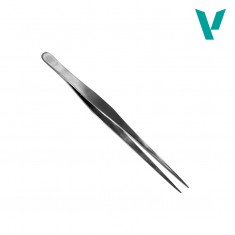 Straight Tip Stainless Steel Tweezers #175mm