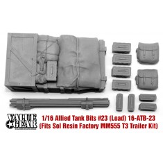 1/16 Trailer Load for Sol Resin Factory T-3 #MM555 - Allied Tank Bits #23