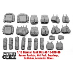 1/16 German Tank Bits #6 - M41 Packs, Bread Bags and Zelbahns