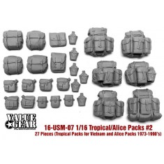 1/16 Vietnam Tropical/Alice and Butt Packs #2 (Packs and Canteens)