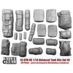 1/16 Universal/Generic Crates, Tarp Rolls #5 #11606