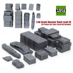 1/48 Russian GaZ Truck Load Stowage Set #2 for Tamiya kits