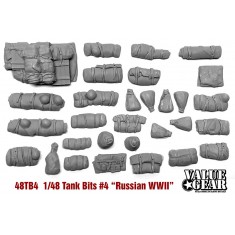 1/48 WWII Russian Tank Bits (30pcs)