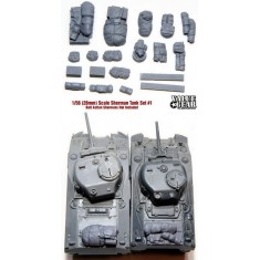 1/56 Allied Sherman Stowage Set #1 for Bolt Action Tanks