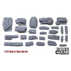 1/72 Tents, Tarps & Crates #4 (25pcs)