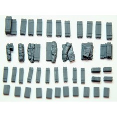 1/72 Allied Ammo & Ration Crates (40pcs, including Bundles and Crate Stacks)