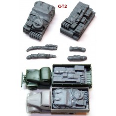 1/72 German Truck Blobs (6pcs, 2 Truck Loads and 4 Rolls) Vol.2