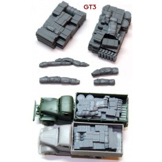 1/72 German Truck Blobs (6pcs, 2 Truck Loads and 4 Rolls) Vol.3