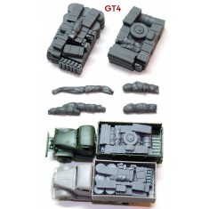 1/72 German Truck Blobs (6pcs, 2 Truck Loads and 4 Rolls) Vol.4