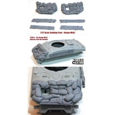1/72 Sherman M4A1 Sandbag Fronts/Logs V1 for Dragon Kits
