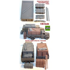 1/35 Universal Truck Load Set #1 - Large Equipment Crates (7pcs) 