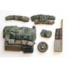 1/35 Sherman M4A3 Engine Deck & Stowage Set #5 (road wheel Not Included)