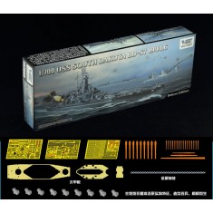 1/700 USS South Dakota Battleship BB-57 1944 [Professional Edition]