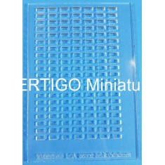 1/35 Bricks Mould (size brick: 7 x 3 x 3mm, 140pcs)