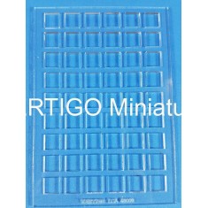 1/48 Paving Vol. VI Mould (squared paving or bricks, 54pcs)