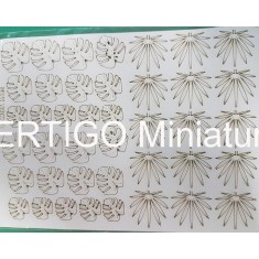1/32 - 1/35 Jungle Vol. 5 (41pcs, different type and size)
