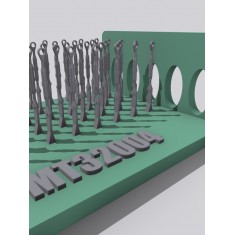 1/32 Type D Aircraft Rigging Turnbuckles (50pcs, 3D Printed)