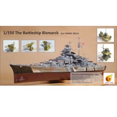1/350 DKM Bismarck Detail-up Set for Tamiya kit #78013
