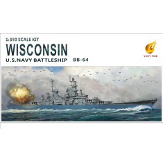 1/350 US Navy Battleship BB-64 Wisconsin