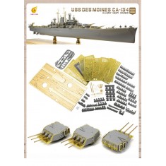 1/350 USS Des Moines Heavy Cruiser [Deluxe Edition]