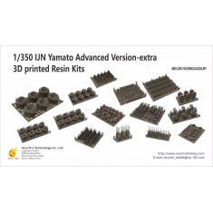 1/350 IJN Yamato Advanced Version Extra 3D-printed Resin kits 