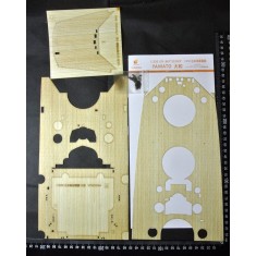 1/250 Japanese Battleship Yamato Wooden Deck for ARII Plastic Model