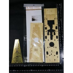 1/350 USS Alaska (CB-1) Wooden Deck for Hobby Boss kit #86513