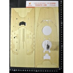 1/350 Japanese Battleship Yamato Wooden Deck for Tamiya kits #78025