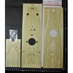 1/350 USS Iowa (BB-61) Wooden Deck for #VF350910