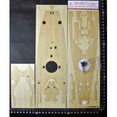 1/350 US Battleship New Jersey Wooden Deck for #VF350911