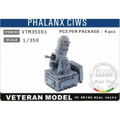 1/350 Modern US Phalanx CIWS x4pcs