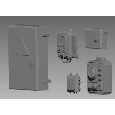 1/35 Electrical Box Set