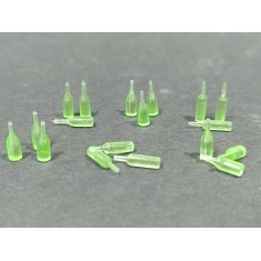 1/35 Green Glass Bottles set (18pcs)