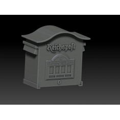 1/35 German Reichspost #4 Mailbox