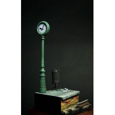 54mm Platform Base (Clock and Waste Bin)