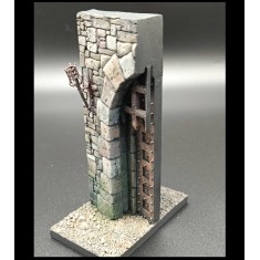 75mm Medieval Entrance Base