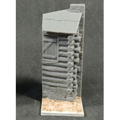 75mm Log Cabin Base (65mm x 65mm, Height 160mm)