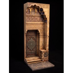 54mm Arab #1 Diorama Base (5cm x 5cm x 13cm)