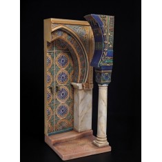 54mm Arab #2 Diorama Base (5cm x 5cm x 12.5cm)