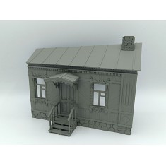 1/35 Izba - Russian Peasant Dwelling (20cm x 12cm x 16cm)