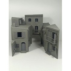 1/35 Houses set (5pcs, 34cm x 37cm x 28cm)
