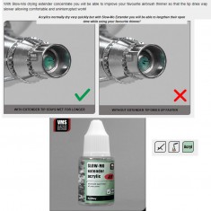 SLOW-MO Drying Extender for Acrylic Paints (30ml, for airbrush)