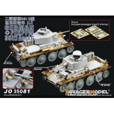 1/35 WWII German Pz.Kpfw.38(t) Ausf.G JUMBO Upgrade Set for Dragon kit