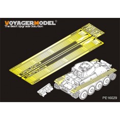 1/16 WWII PzKpfw.38(t) E/F Fenders w/Track Casting Numbers for Panda Hobby kit #16001