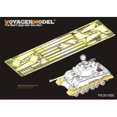 1/35 WWII US M4A3E8 HVSS Fenders/Track Cover for Rye Field Model 5028