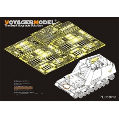 1/35 WWII German Sd.Kfz.165 Hummel Late Production Basic Detail set for Tamiya kit #35367