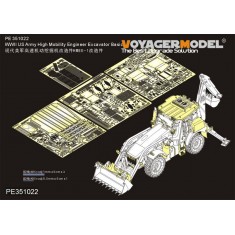 1/35 WWII US High Mobility Engineer Excavator Basic Detail Set for Panda hobby #PH35041